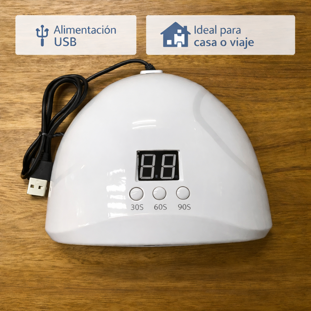 Lámpara LED UV para Uñas Profesional 54W.