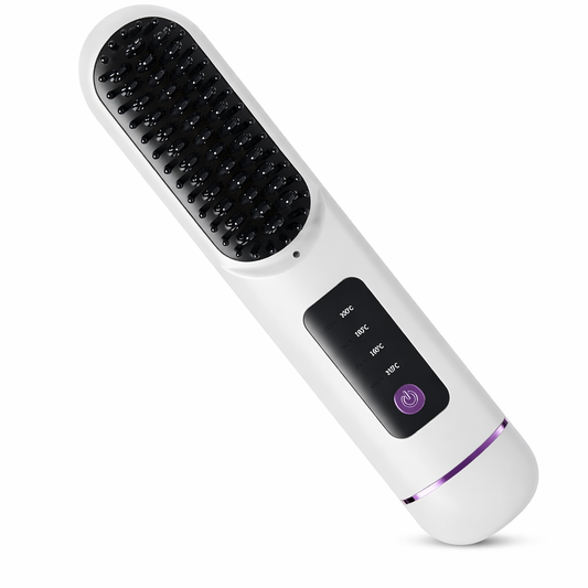 Cepillo Alisador Inalámbrico Portátil.